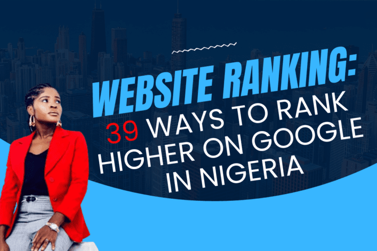 website and google ranking in Nigeria
