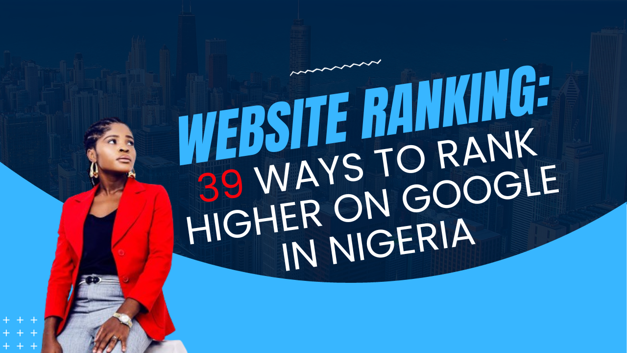 website and google ranking in Nigeria